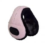 SYPVRY Bluetooth Earmuffs Winter Ear Warmer with Headphones, Warm Wireless Adjustable Music Ear Muffs, Pink