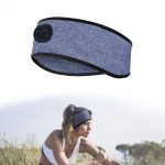 SYPVRY Wireless Headphones Headband Bluetooth Sports Headband with Speaker Breathable Bluetooth Headband