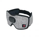 SYPVRY Heated Eye Mask Dry Eyes with Bluetooth Headphones, Eye Mask Heat with Temperature & Timer Control USB Electric Eye Mask Wireless