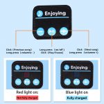 SYPVRY Blackout Eye Mask with Bluetooth Headphones, Wireless Music Eye Mask for Men Women Sleep Travel, Blue