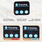 SYPVRY Wireless Headphones Headband Bluetooth Sports Headband with Speaker Breathable Bluetooth Headband