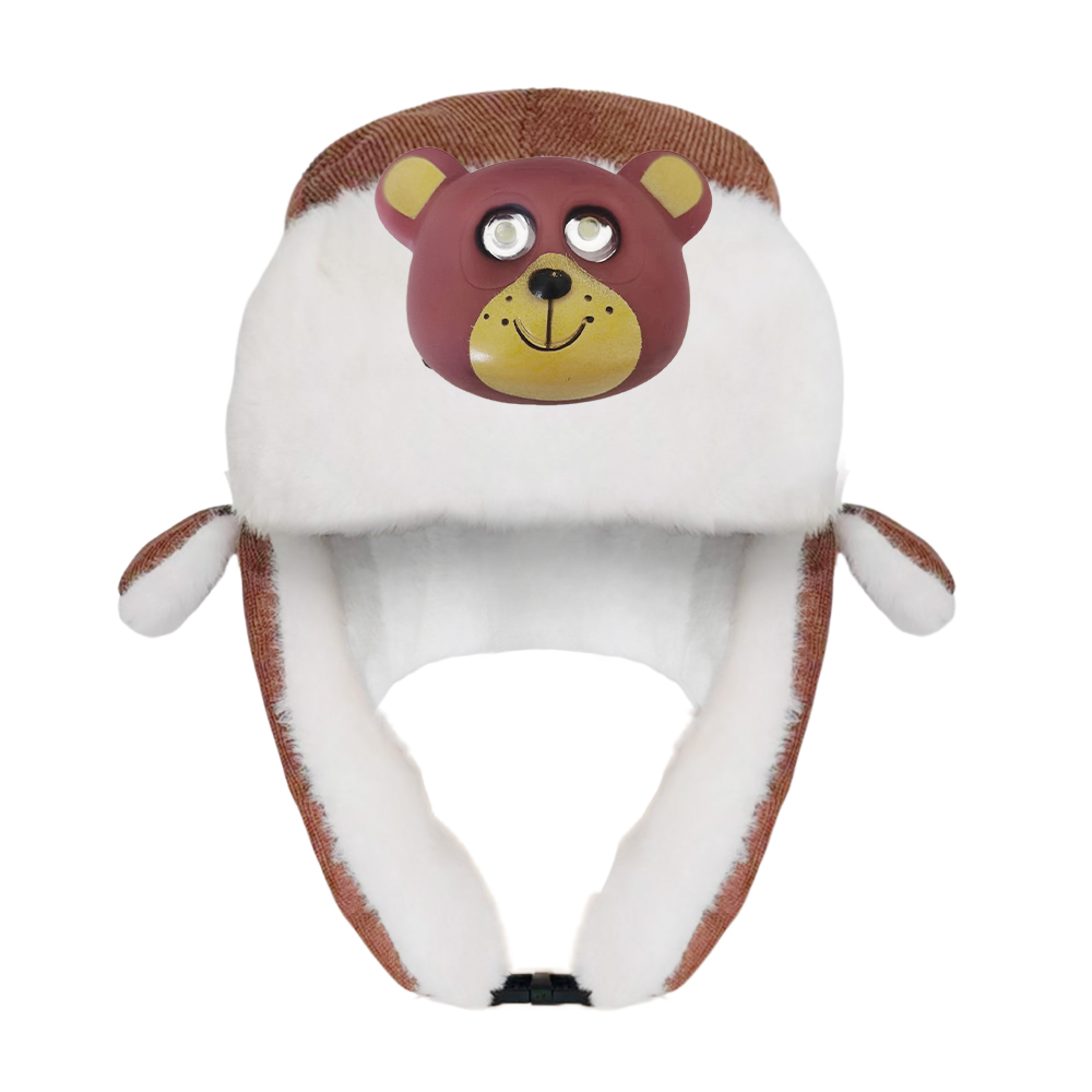 White Kawaii Soft Fluffy Ushanka With Bows
