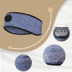 SYPVRY Wireless Headphones Headband Bluetooth Sports Headband with Speaker Breathable Bluetooth Headband