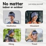 SYPVRY Wireless Headphones Headband Bluetooth Sports Headband with Speaker Breathable Bluetooth Headband