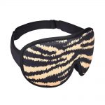 SYPVRY Luxury Sleep Eye Mask Adjustable 3D Eye Cover for Women Men Blackout Mask for Travel Airplane Office Home Use, Blue