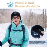 SYPVRY Bluetooth Beanie Hat Wireless Headphone, Men Women Winter Knit Hat with Ear Flaps Music Speaker Hat Outdoor Walking Cap