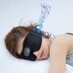 SYPVRY Sleep Headphones Cooling Sleep Mask Bluetooth, Cold Eye Mask for Sleeping Relieve Eye Stress, Wireless Bluetooth Sleeping Mask for Home/Travel/Office