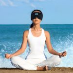 SYPVRY Blackout Sleep Eye Mask Bluetooth 3D Wireless Headphones, Women Men Adjustable Music Sleep Mask with Speakers, Black