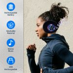 SYPVRY Wireless Earmuffs Headphones Bluetooth Earphone, Winter Bluetooth Ear Muffs for Women Men Cold Weather Music Muff Ear Warmer,Black