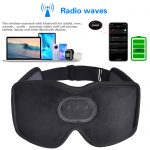 SYPVRY Sleep Mask with Bluetooth Headphones, Wireless Music Sleeping Headphones 3D Eye Mask for Sleeping Meditation