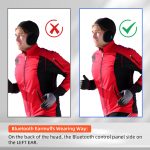 SYPVRY Wireless Earmuffs Headphones Bluetooth Earphone, Winter Bluetooth Ear Muffs for Women Men Cold Weather Music Muff Ear Warmer,Black