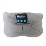 SYPVRY Bluetooth Sleeping Mask Blindfold Wireless Headphones for Sleeping, Breathable Headband Headphones Music Eye Mask, Grey