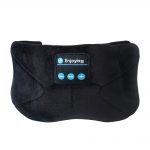 SYPVRY Bluetooth Sleeping Mask Blindfold Wireless Headphones for Sleeping, Breathable Headband Headphones Music Eye Mask, Black