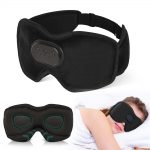 SYPVRY Sleep Mask with Bluetooth Headphones, Wireless Music Sleeping Headphones 3D Eye Mask for Sleeping Meditation