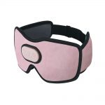 SYPVRY Sleep Mask with Bluetooth Headphones, Wireless Music Sleeping Headphones 3D Eye Mask for Sleeping Meditation, Pink