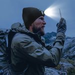 SYPVRY Bluetooth Beanie with Light and Wireless Headset, Warm Knit Cap with Headlamp for Night Sports Running Work