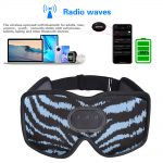 SYPVRY Sleep Mask with Bluetooth Headphones, Wireless Music Sleeping Headphones 3D Eye Mask for Sleeping Meditation, Blue