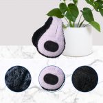 SYPVRY Bluetooth Earmuffs Winter Ear Warmer with Headphones, Warm Wireless Adjustable Music Ear Muffs, Purple