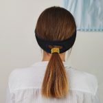 SYPVRY Bluetooth Headband Wireless Headphones, Breathable Sports Headband with Speaker Microphones, Black