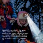 SYPVRY Kids Led Winter Trapper Hat with Light, Warm Winter Snow Hat with Ear Flaps Boys Girls Cute Ushanka Hat Christmas Gift, Pink