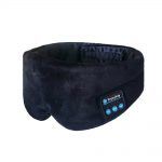 SYPVRY Soft Sleep Eye Mask Bluetooth Wireless Headphones, Adjustable Music Eye Mask Silk for Sleeping Meditation Insomnia Travel